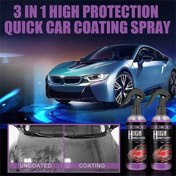 3-in-1 High Protection Quick Car Coating Spray (100 Ml)