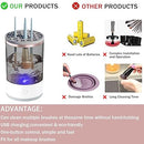 3-in-1 Electric Makeup Brush Cleaner & Drying Rack